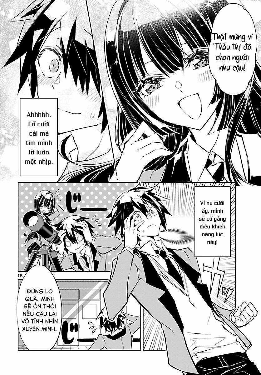 Misumi-San Không Thể Nhìn Thấu! Chapter 3 trang 15