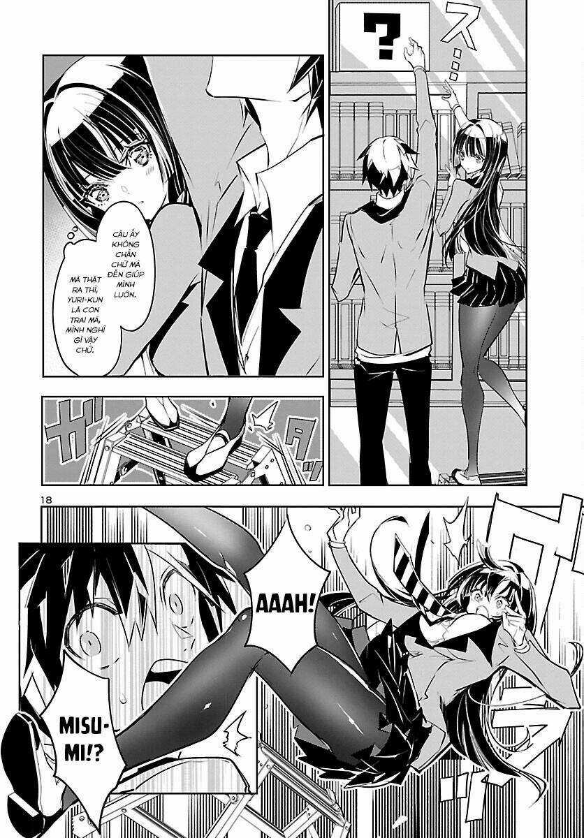 Misumi-San Không Thể Nhìn Thấu! Chapter 3 trang 17