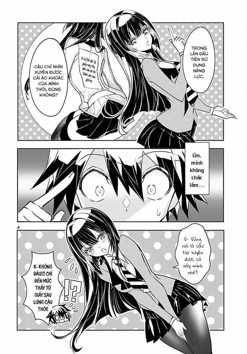 Misumi-San Không Thể Nhìn Thấu! Chapter 3 trang 3