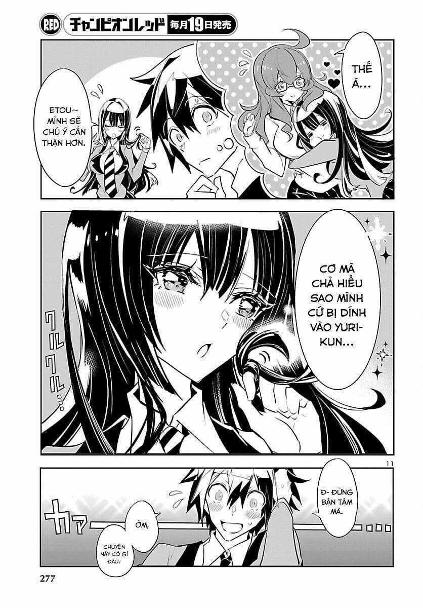 Misumi-San Không Thể Nhìn Thấu! Chapter 4 trang 11