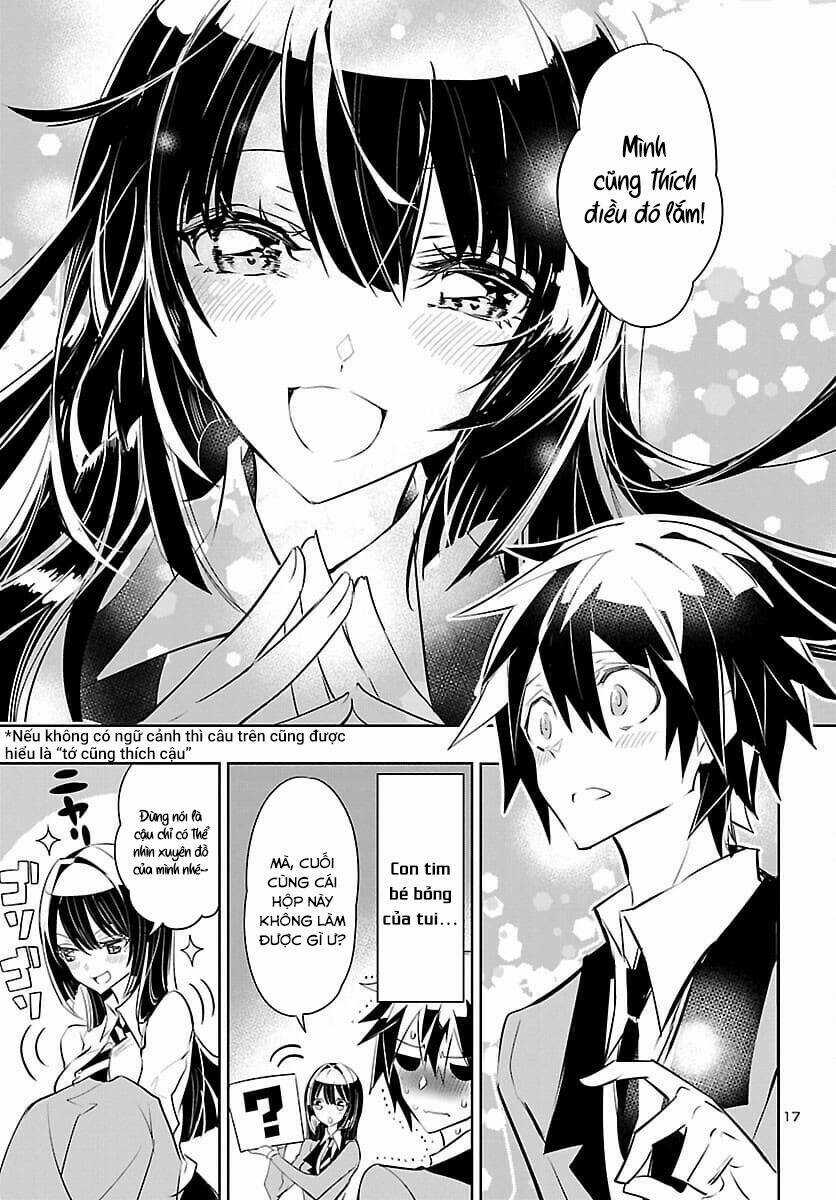 Misumi-San Không Thể Nhìn Thấu! Chapter 4 trang 17
