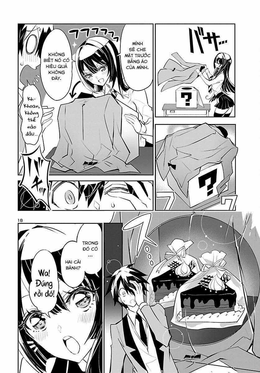 Misumi-San Không Thể Nhìn Thấu! Chapter 4 trang 18