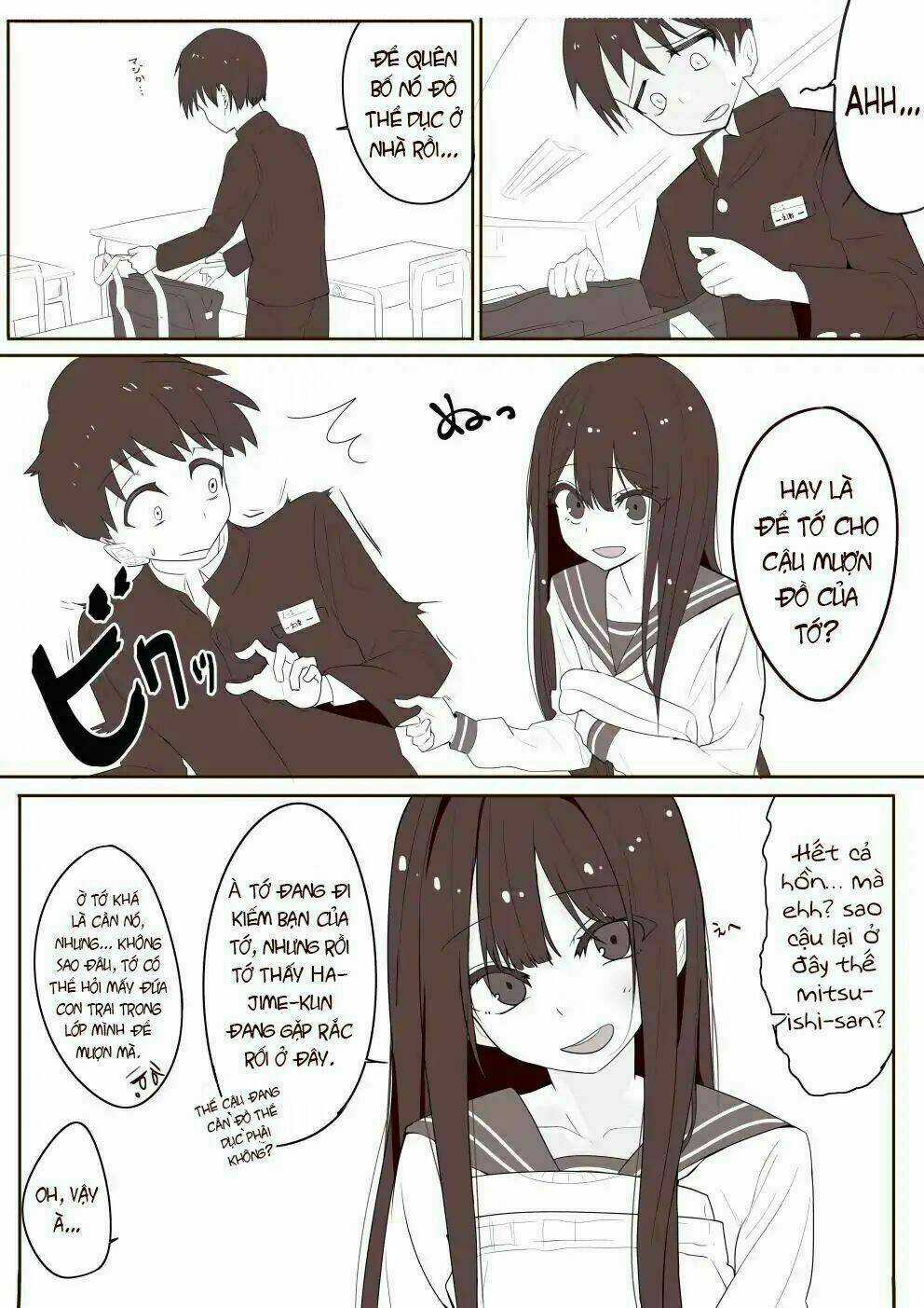 Mitsuishi-San Wa Doko Ka Okashii Chapter 1 trang 3