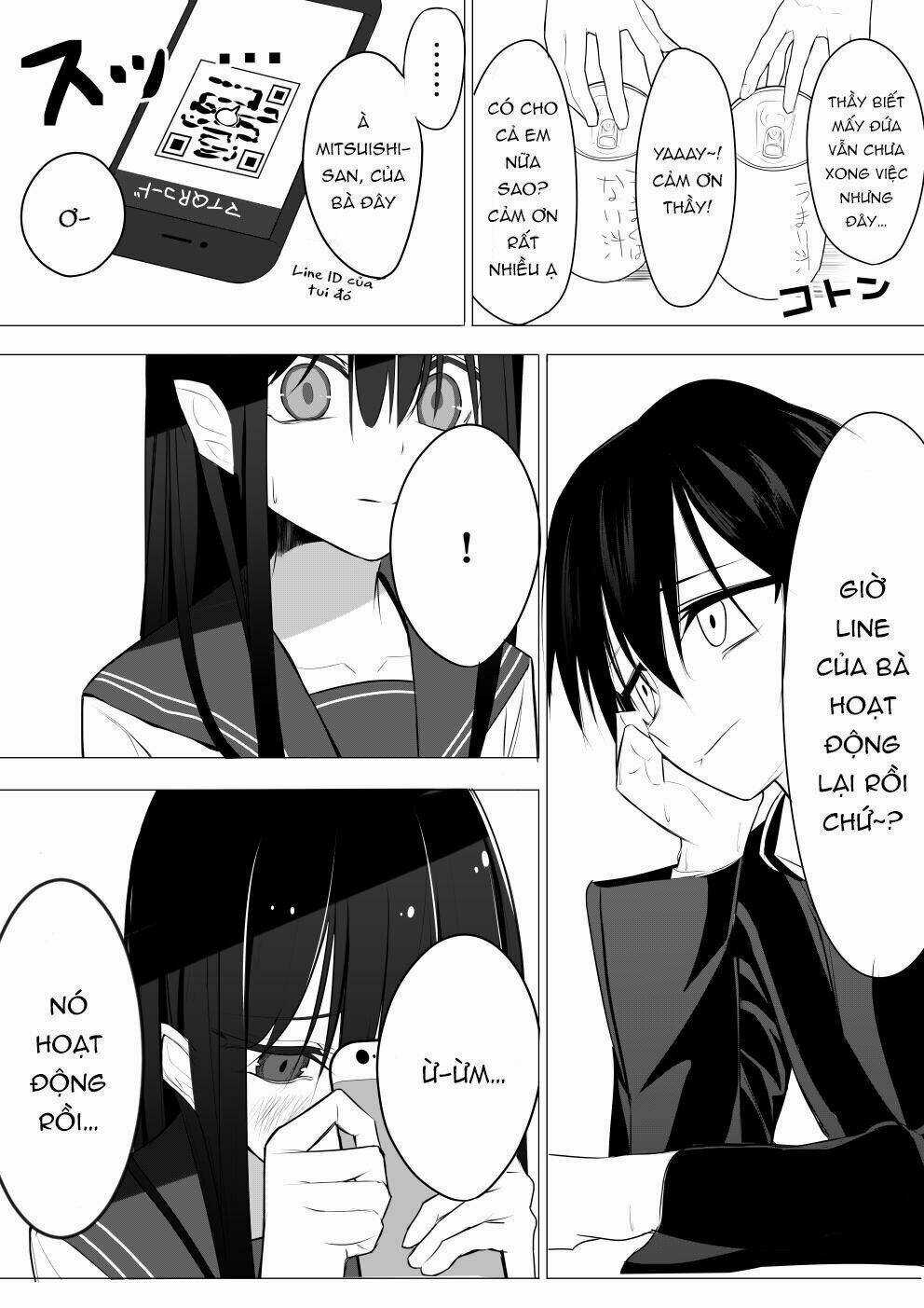 Mitsuishi-San Wa Doko Ka Okashii Chapter 4 trang 3