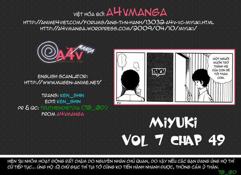 Miyuki Chapter 49 trang 22
