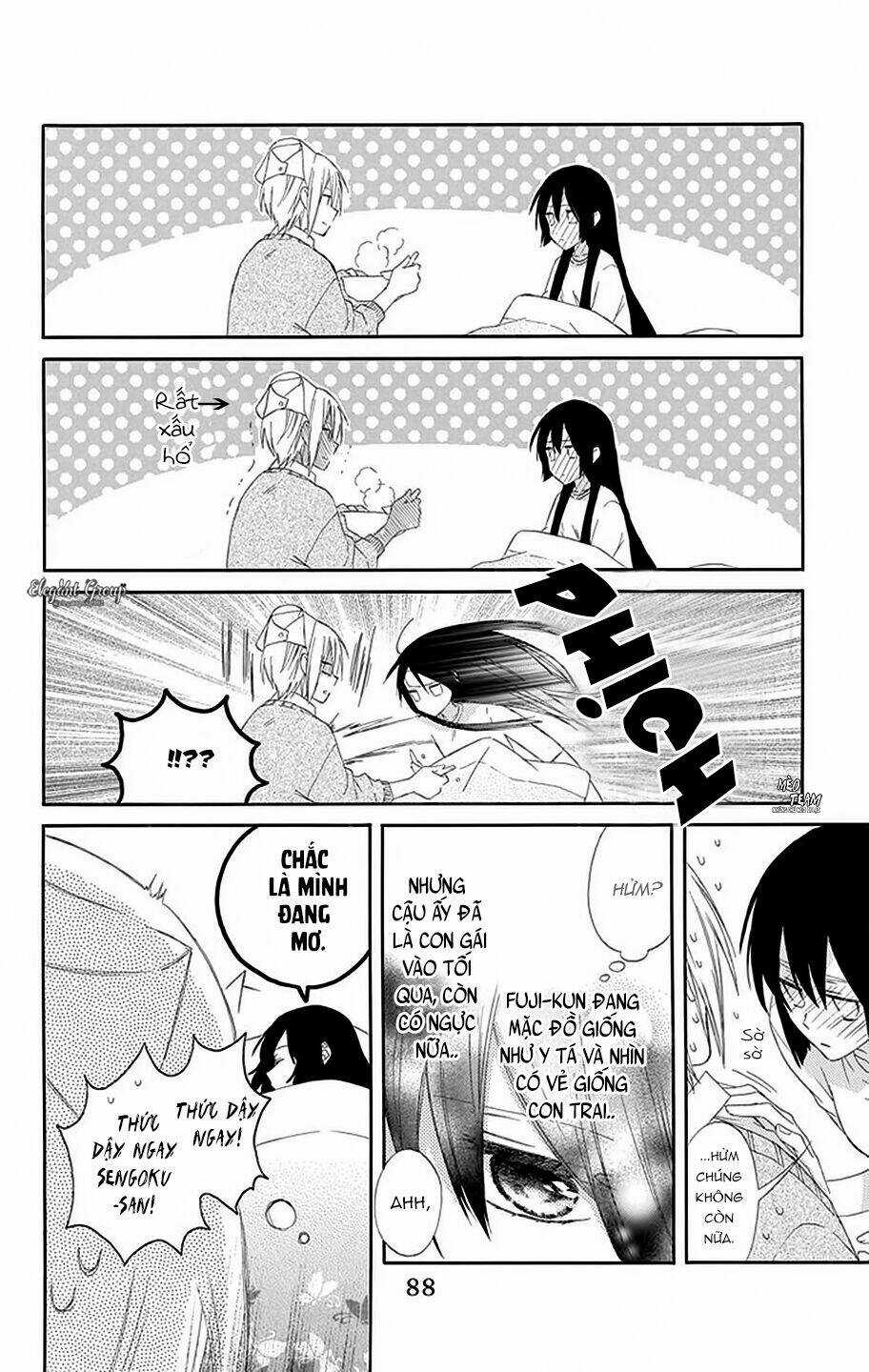 Mizutama Honey Boy Chapter 10 trang 12