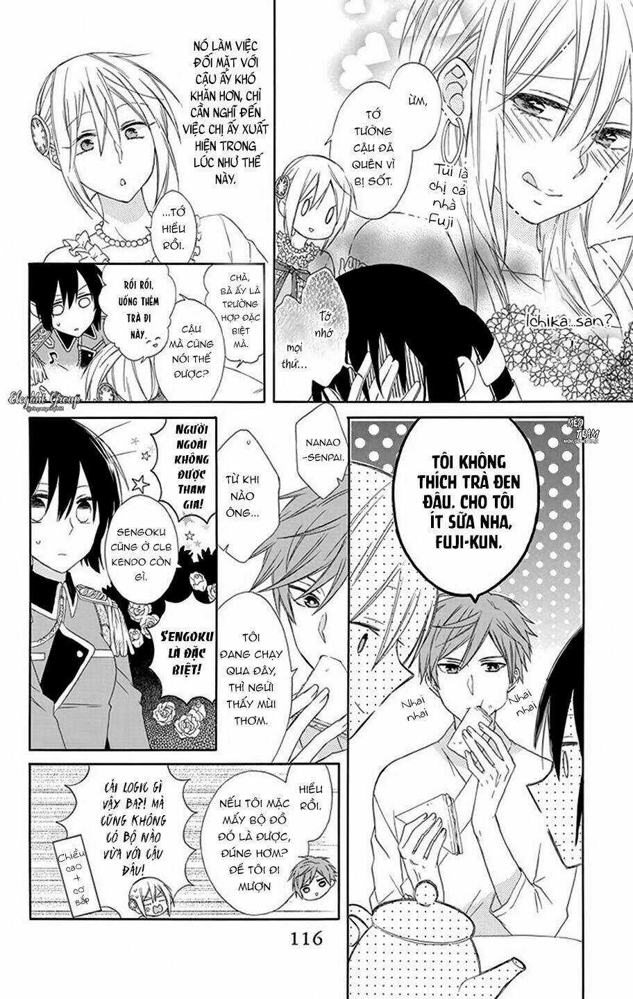 Mizutama Honey Boy Chapter 11 trang 10