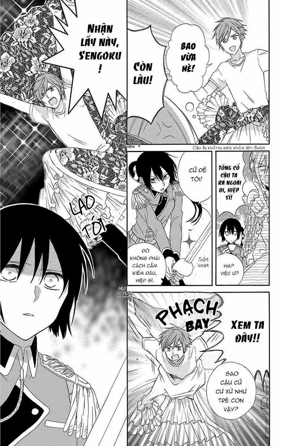 Mizutama Honey Boy Chapter 11 trang 11