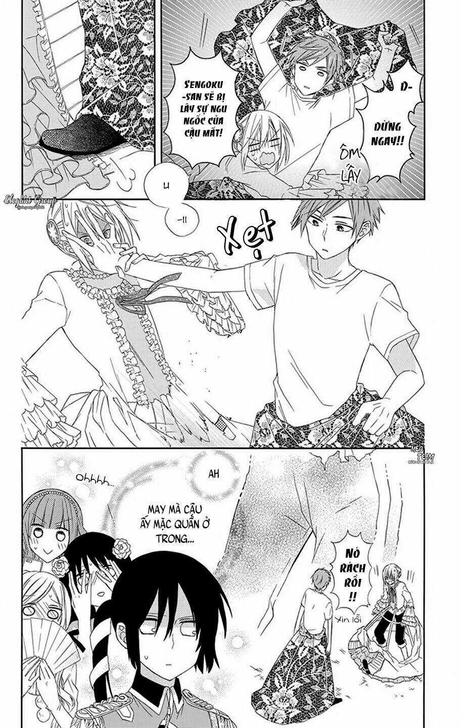 Mizutama Honey Boy Chapter 11 trang 12