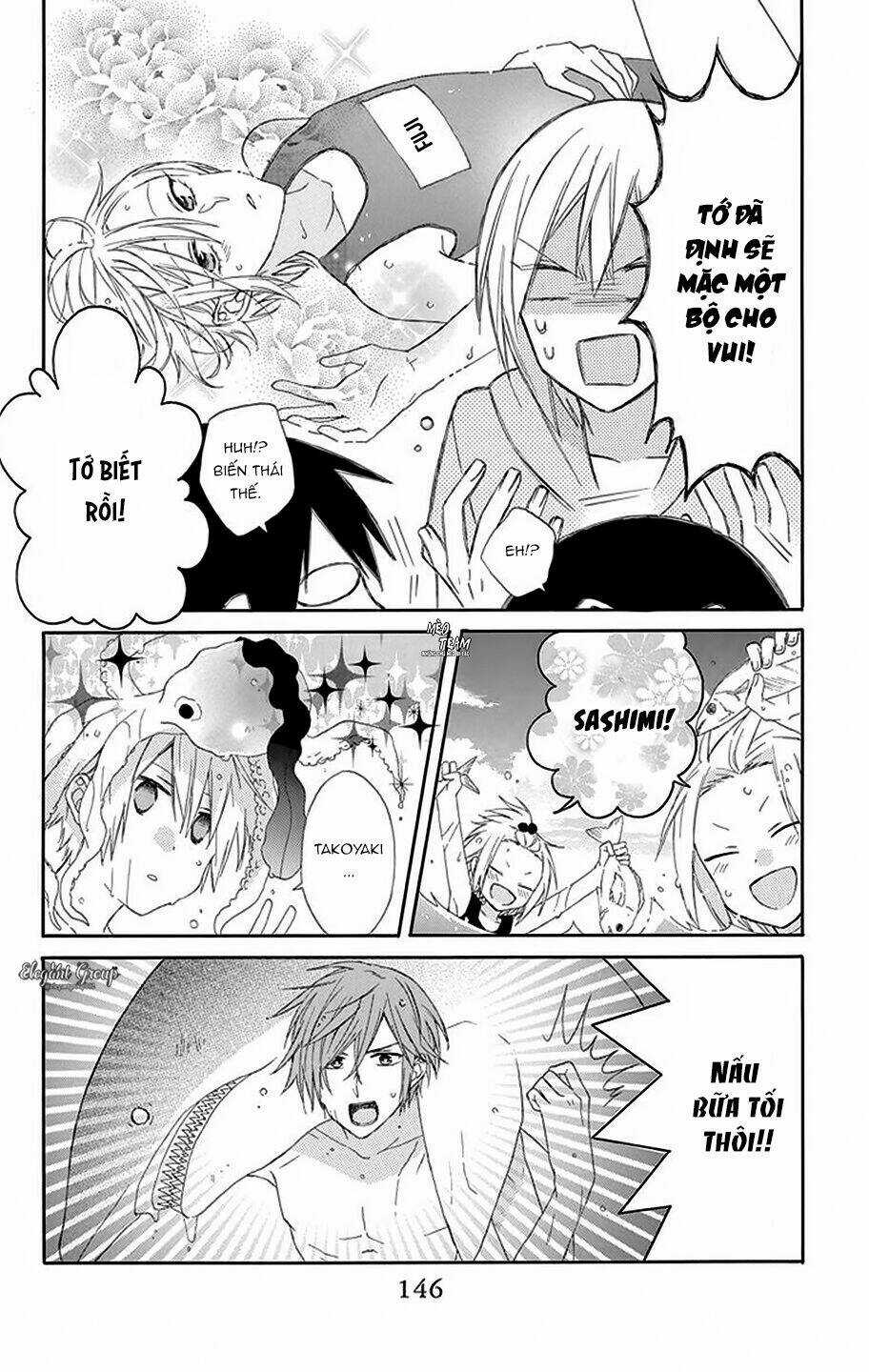 Mizutama Honey Boy Chapter 12 trang 10