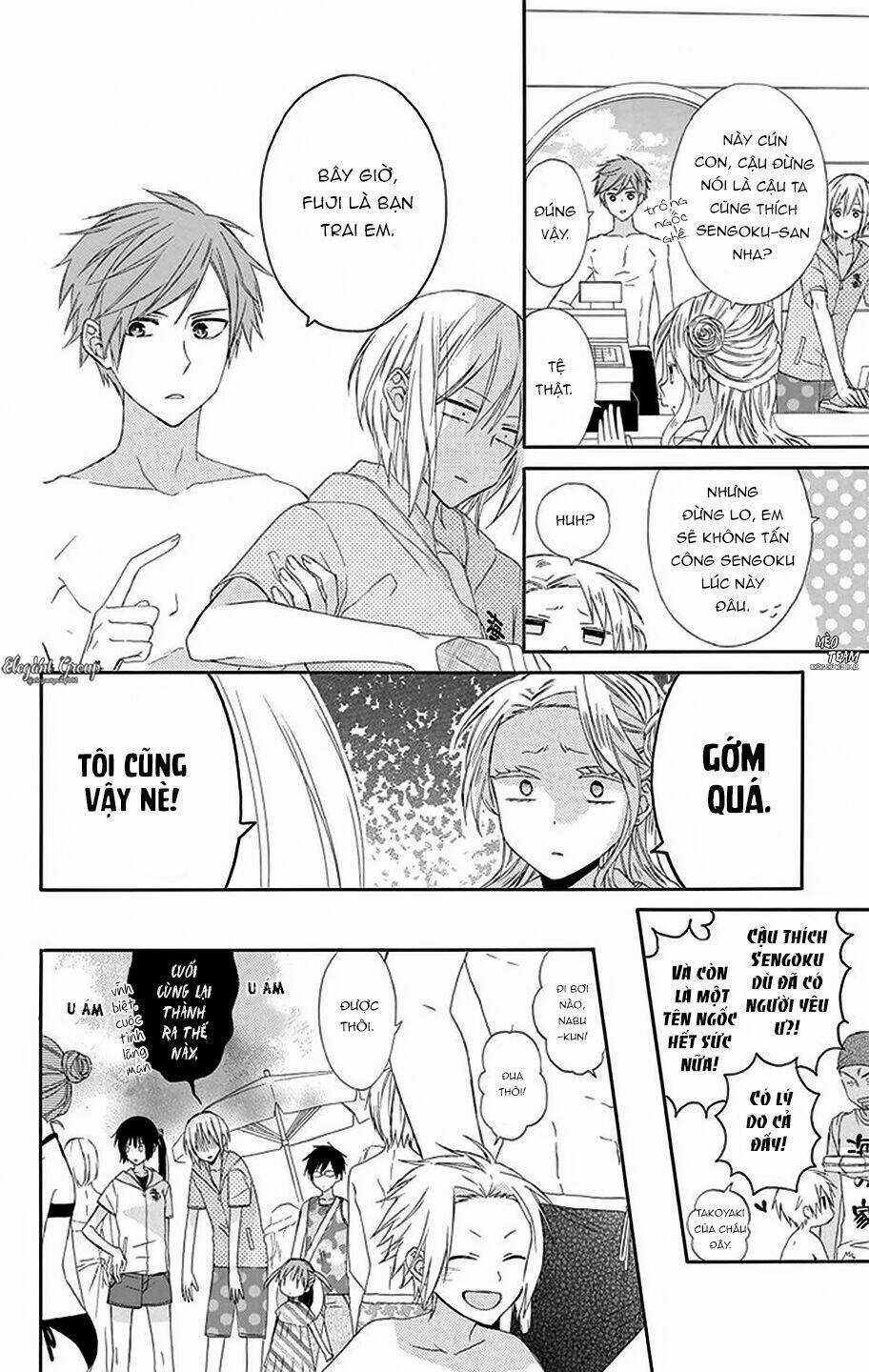 Mizutama Honey Boy Chapter 12 trang 8