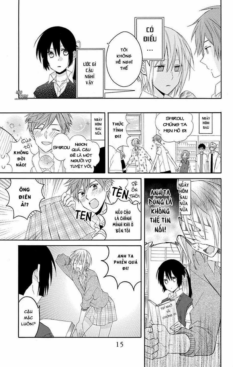 Mizutama Honey Boy Chapter 13 trang 16