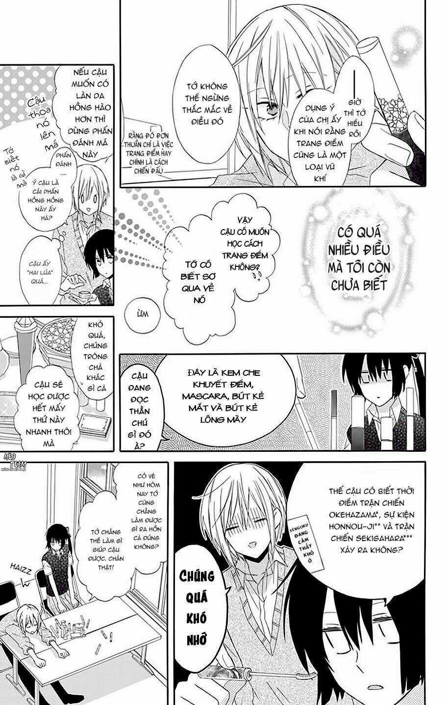 Mizutama Honey Boy Chapter 14 trang 21