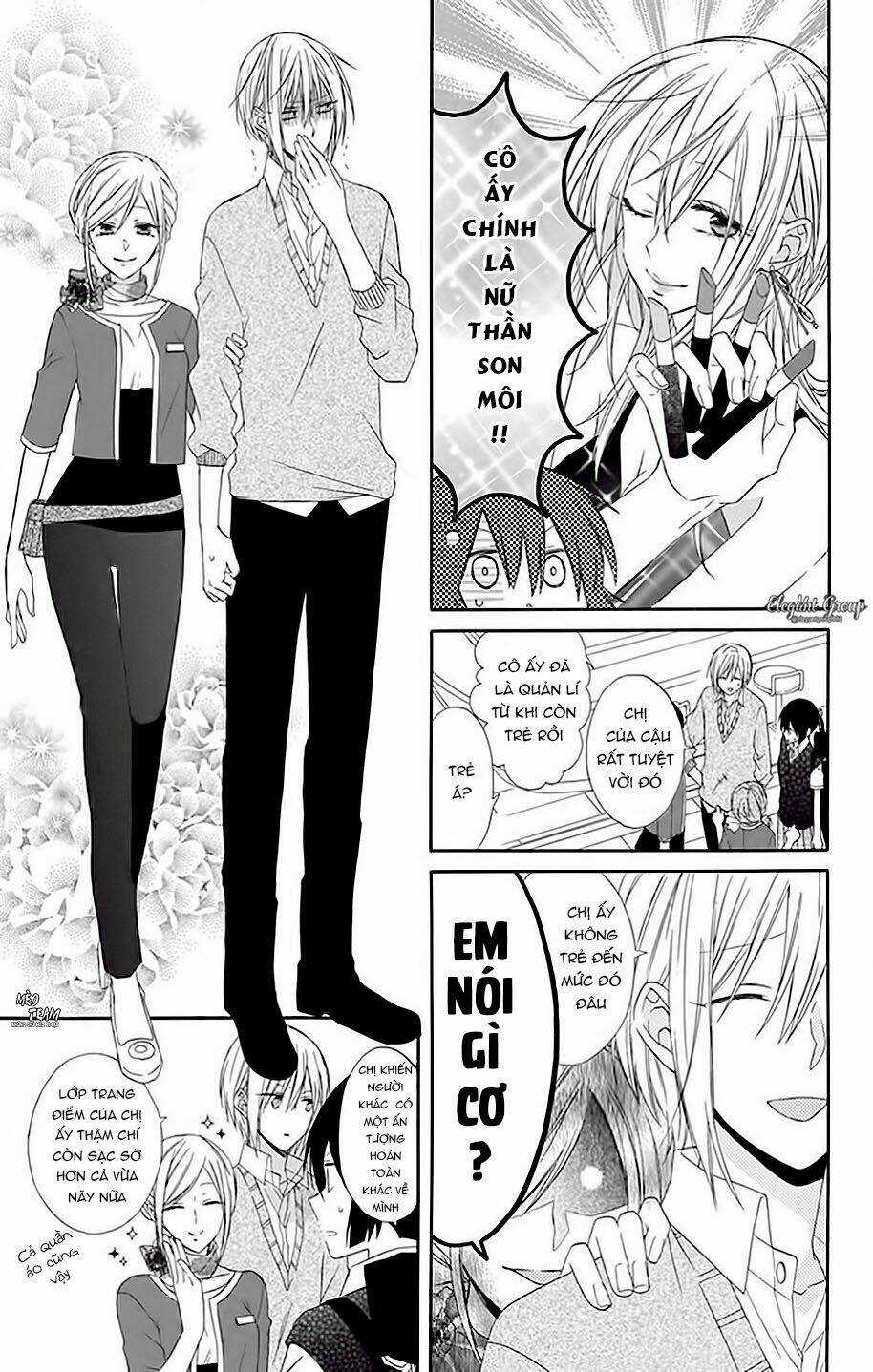 Mizutama Honey Boy Chapter 14 trang 9