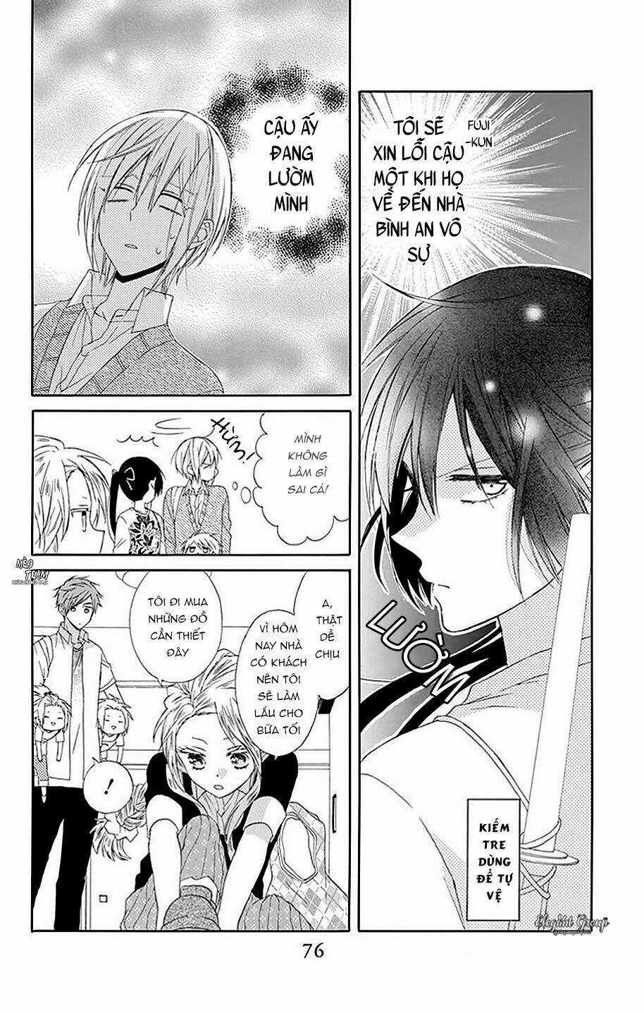 Mizutama Honey Boy Chapter 15 trang 11