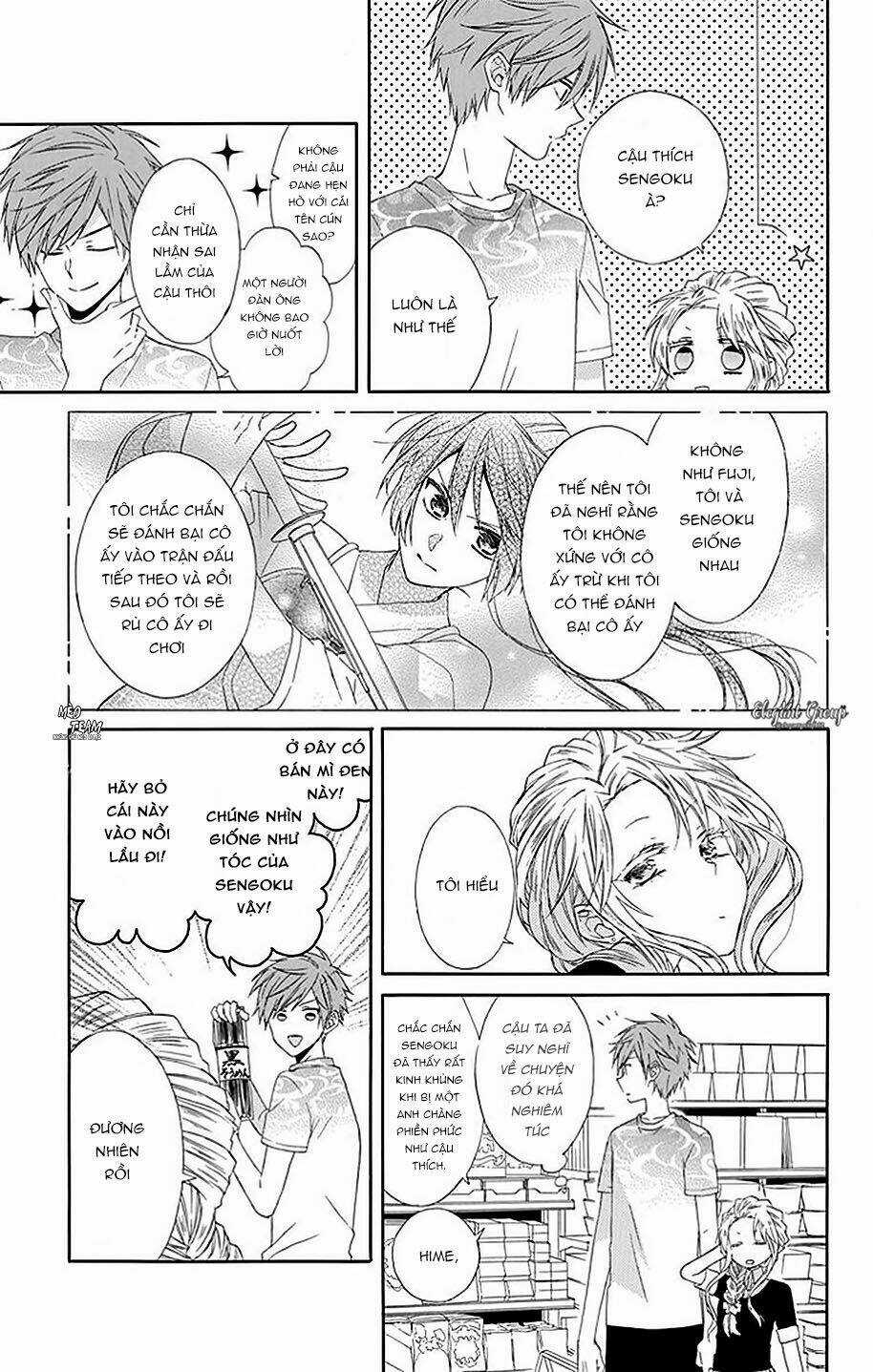 Mizutama Honey Boy Chapter 15 trang 14