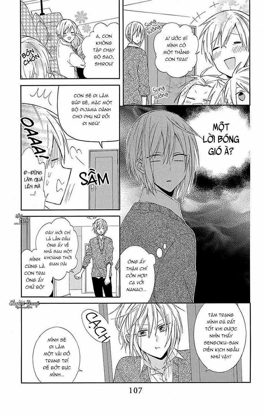 Mizutama Honey Boy Chapter 16 trang 11