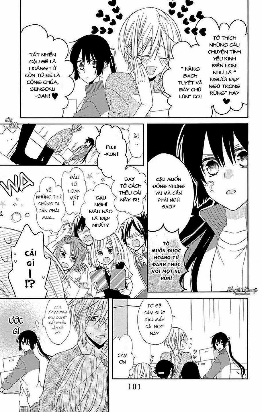 Mizutama Honey Boy Chapter 16 trang 5