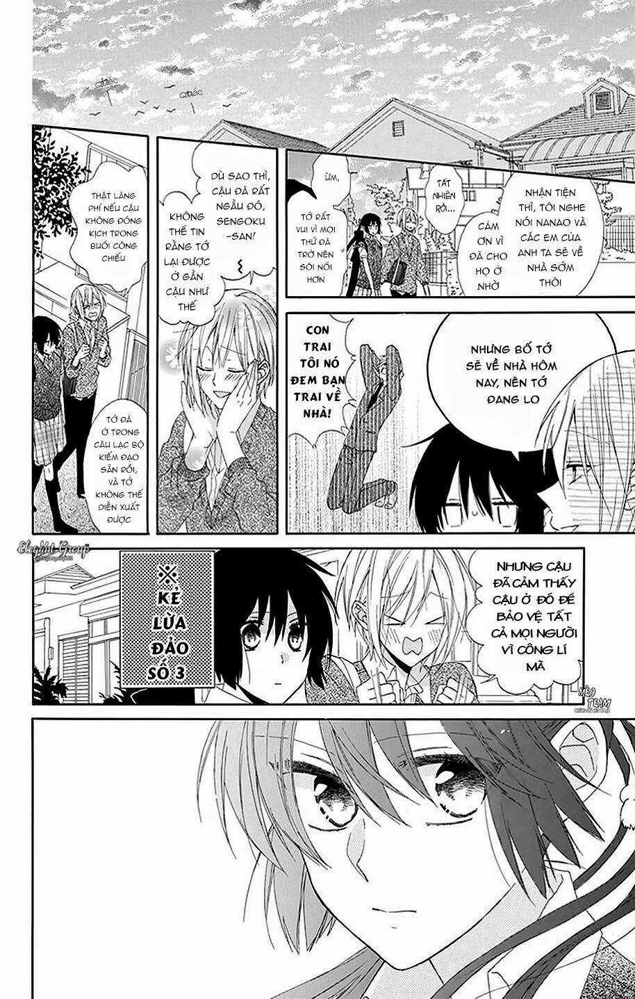 Mizutama Honey Boy Chapter 16 trang 8