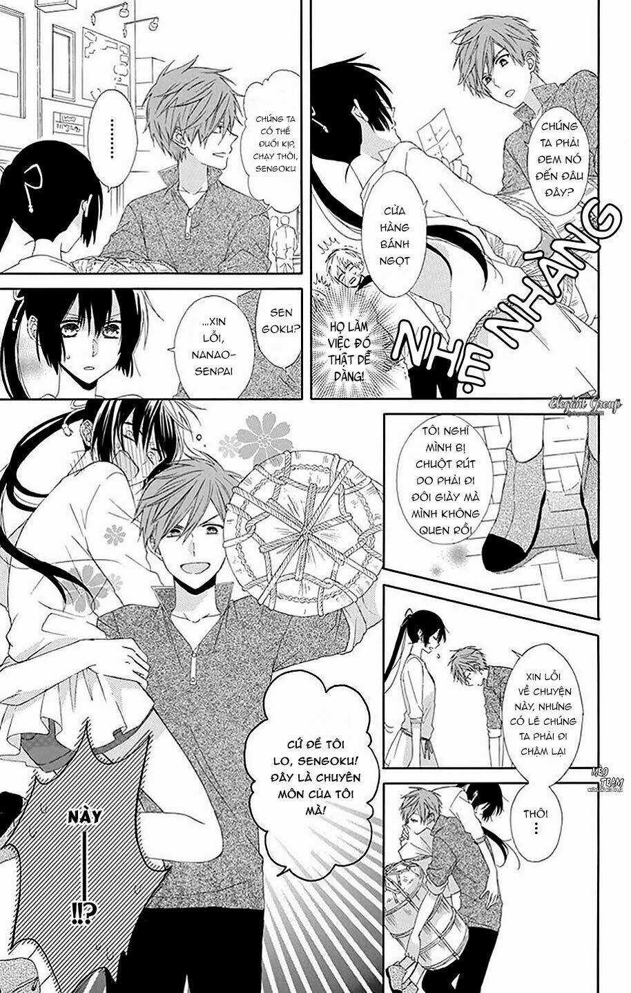 Mizutama Honey Boy Chapter 17 trang 11