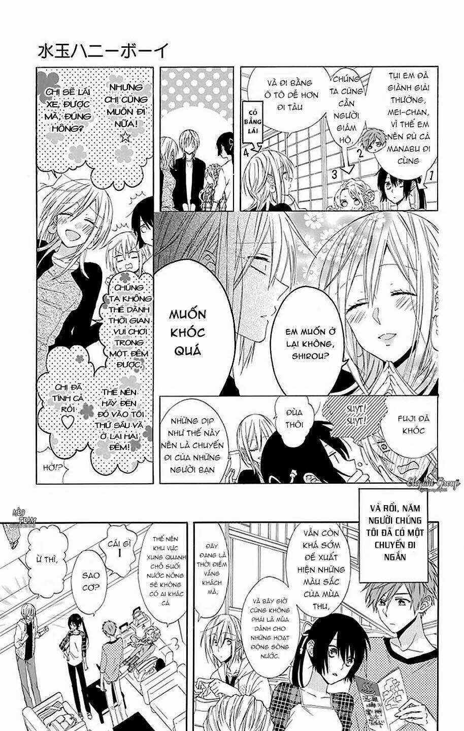 Mizutama Honey Boy Chapter 18 trang 3