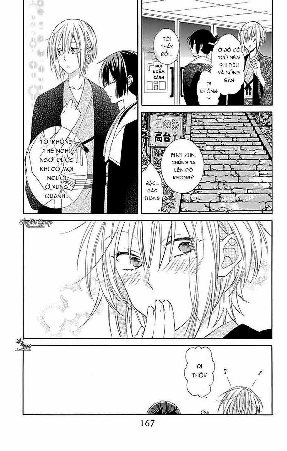 Mizutama Honey Boy Chapter 18 trang 9