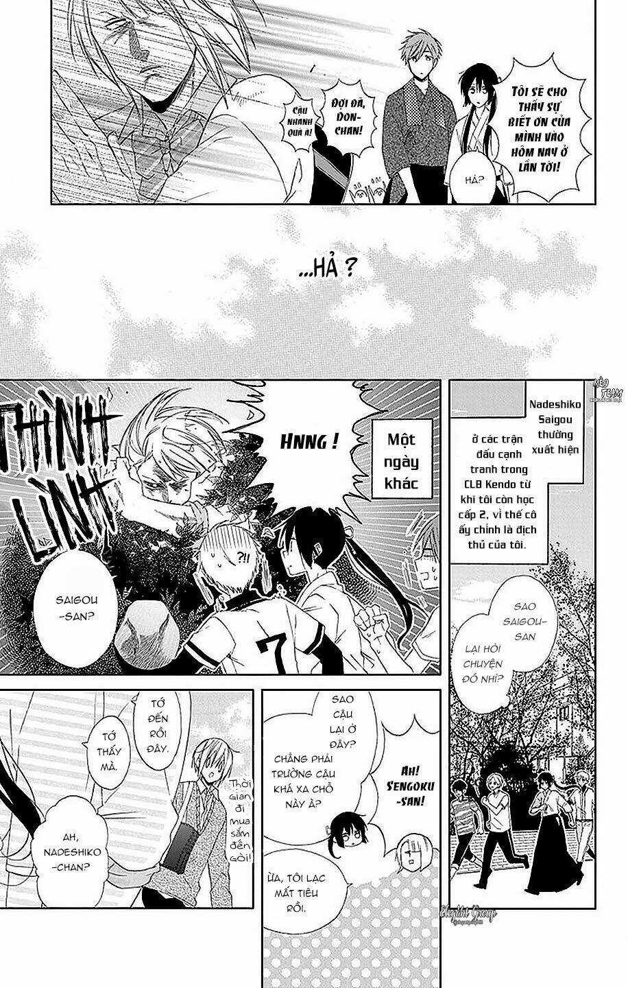 Mizutama Honey Boy Chapter 20 trang 11