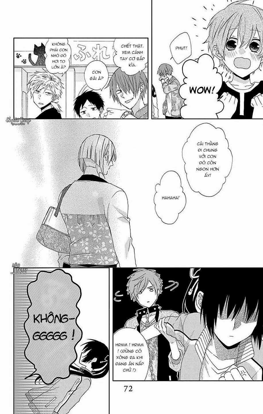 Mizutama Honey Boy Chapter 21 trang 10