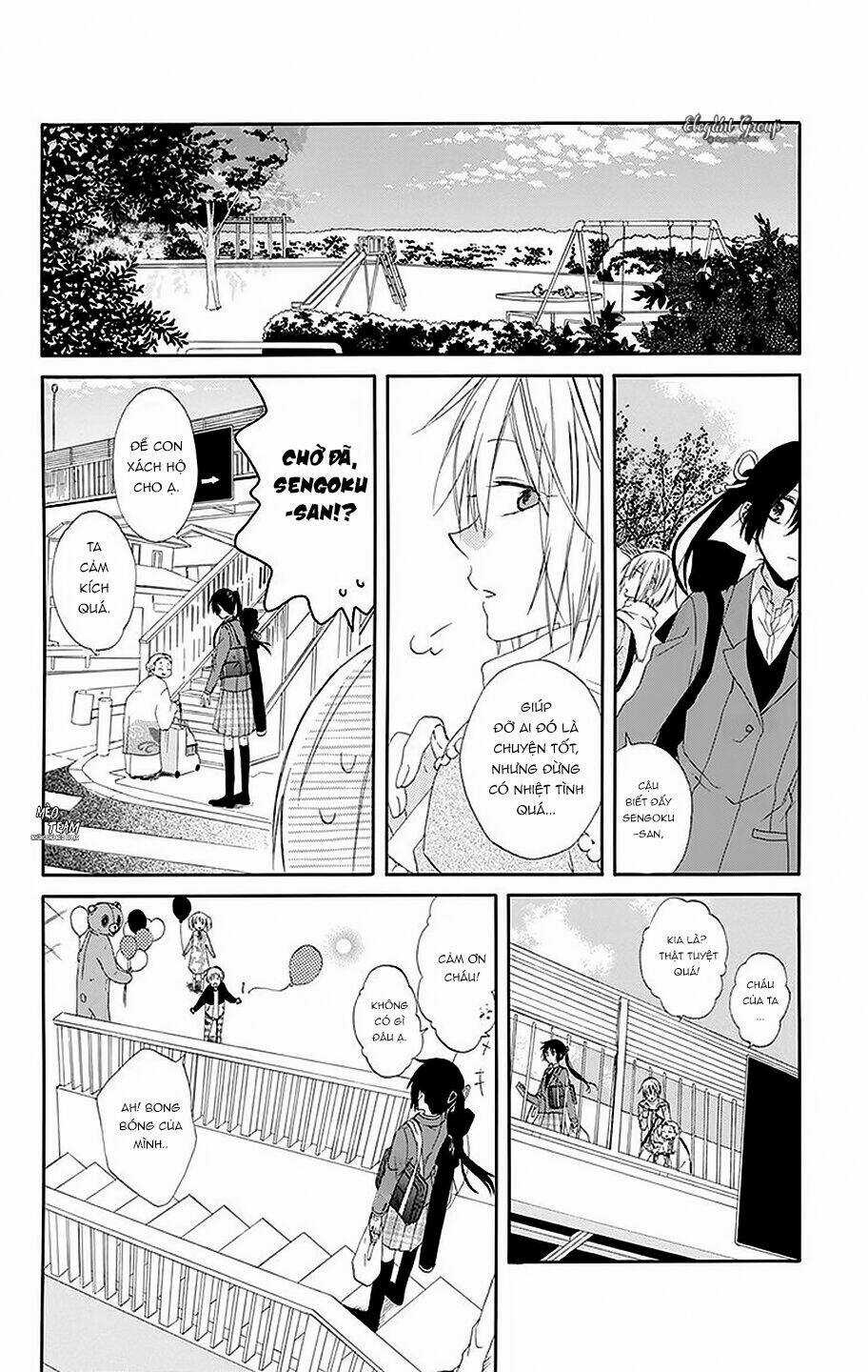 Mizutama Honey Boy Chapter 7.5 trang 10