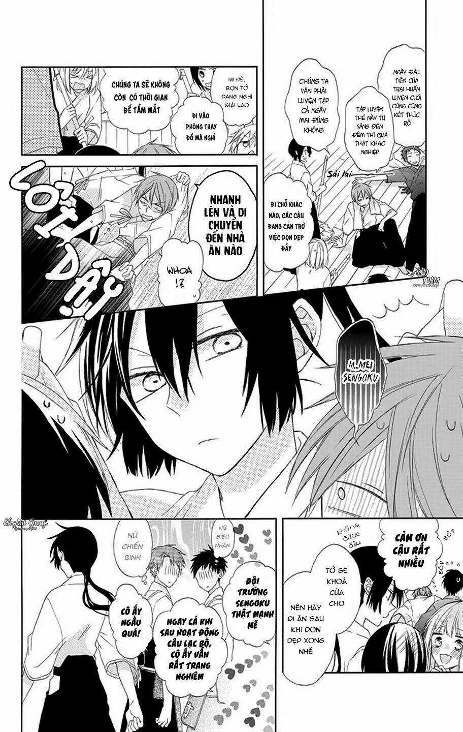 Mizutama Honey Boy Chapter 8.5 trang 10