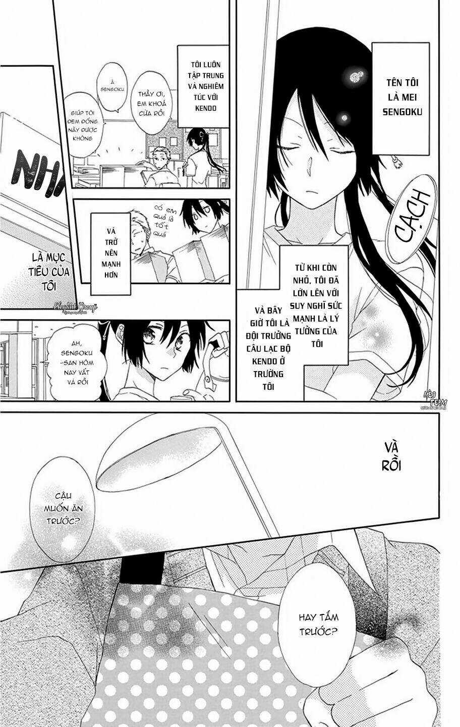 Mizutama Honey Boy Chapter 8.5 trang 11