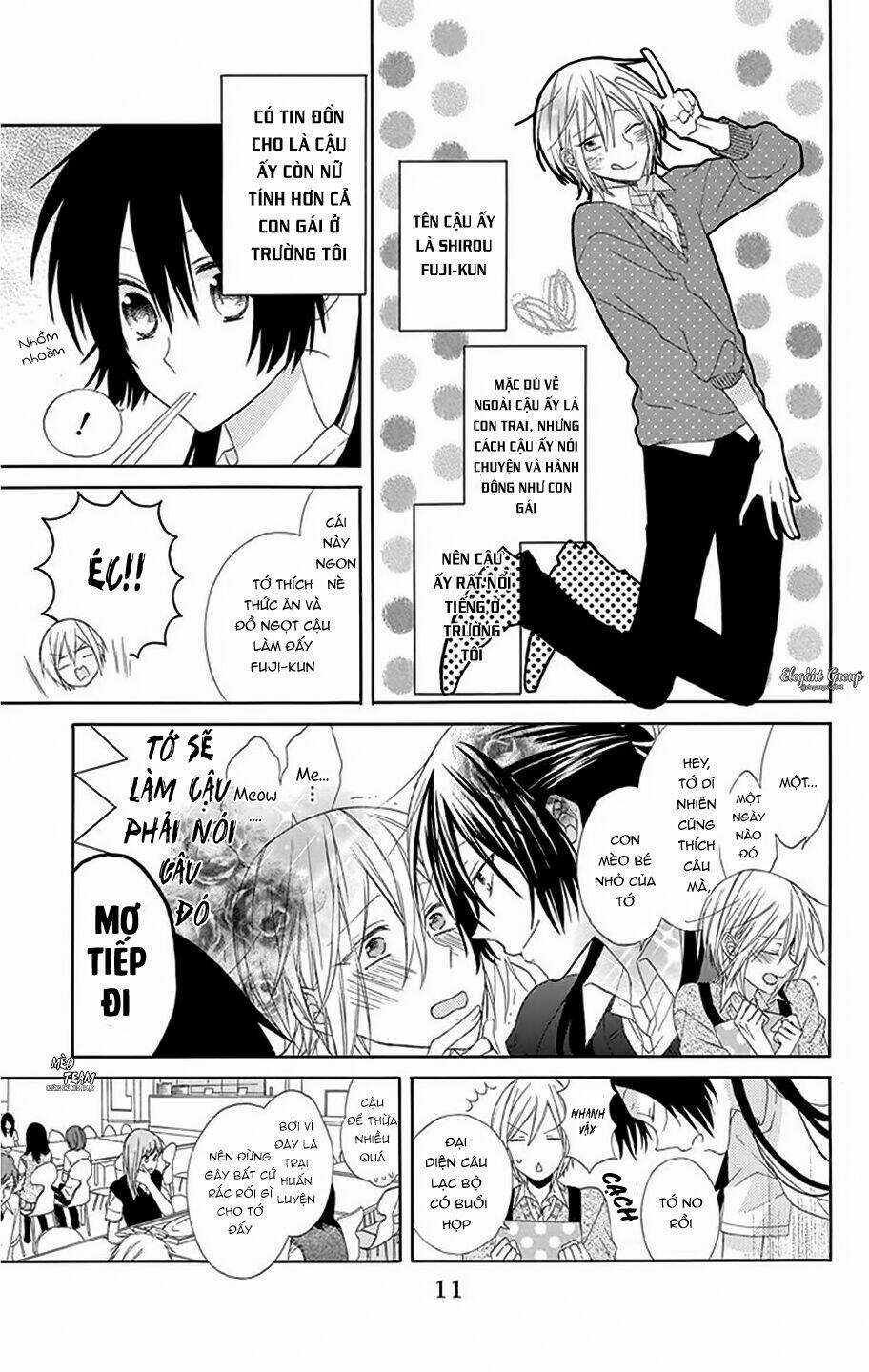 Mizutama Honey Boy Chapter 8.5 trang 13