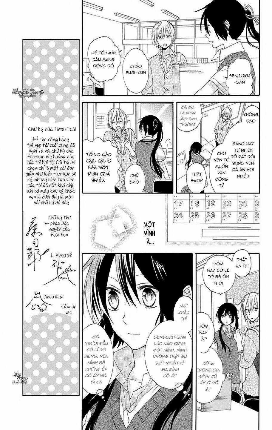 Mizutama Honey Boy Chapter 9 trang 9