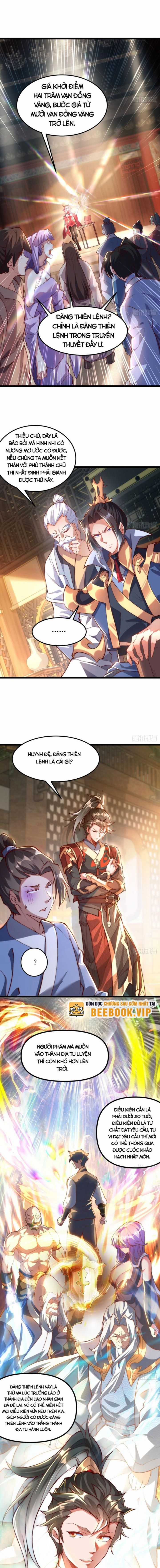 Mở Màn Cống Lên Thái Cổ Tiên Dược, Ta Khiến Thánh Chủ Sợ Chết Khiếp Chapter 1 trang 4