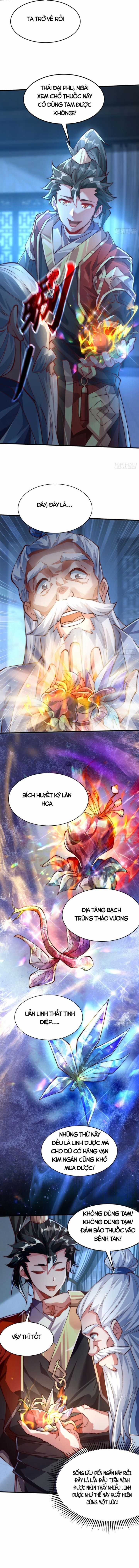 Mở Màn Cống Lên Thái Cổ Tiên Dược, Ta Khiến Thánh Chủ Sợ Chết Khiếp Chapter 7 trang 5