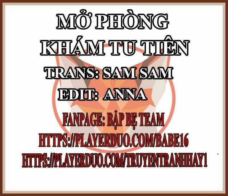 Mở Phòng Khám Tu Tiên Chapter 1 trang 3