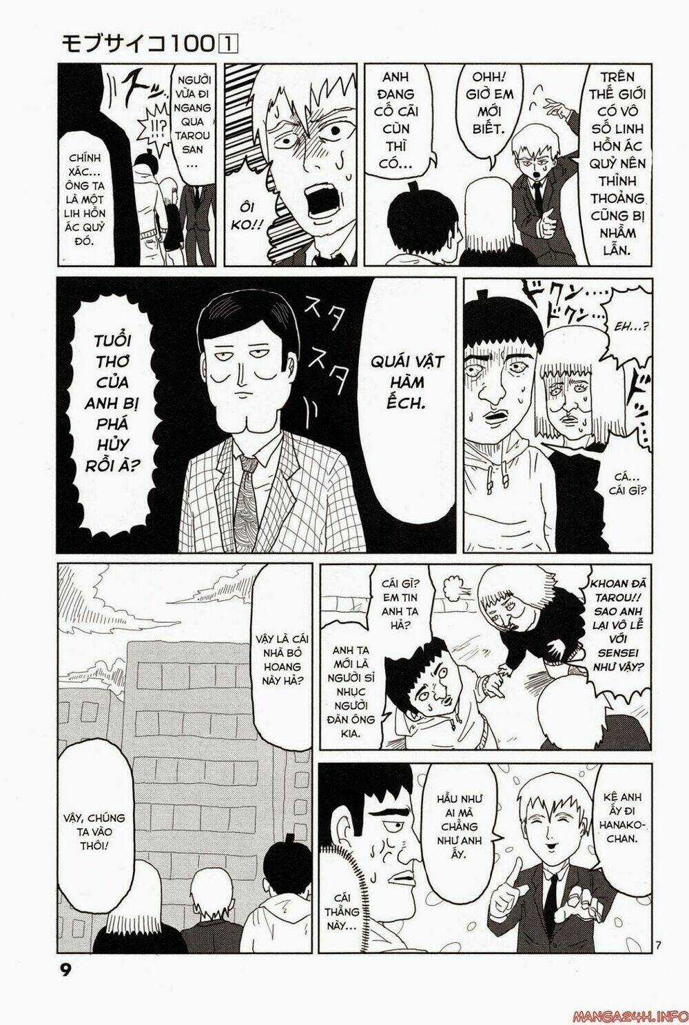 Mob Psycho 100 Chapter 1 trang 12