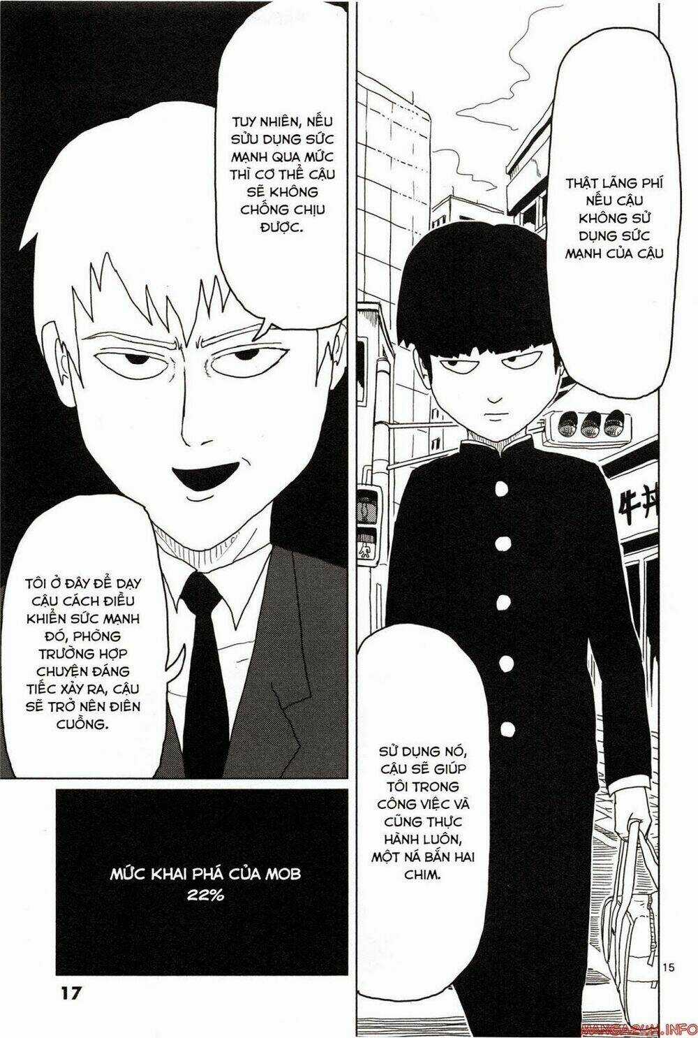 Mob Psycho 100 Chapter 1 trang 20