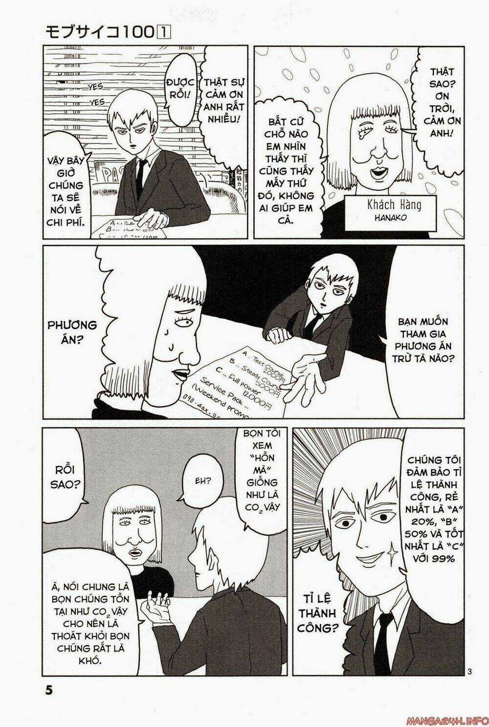 Mob Psycho 100 Chapter 1 trang 8