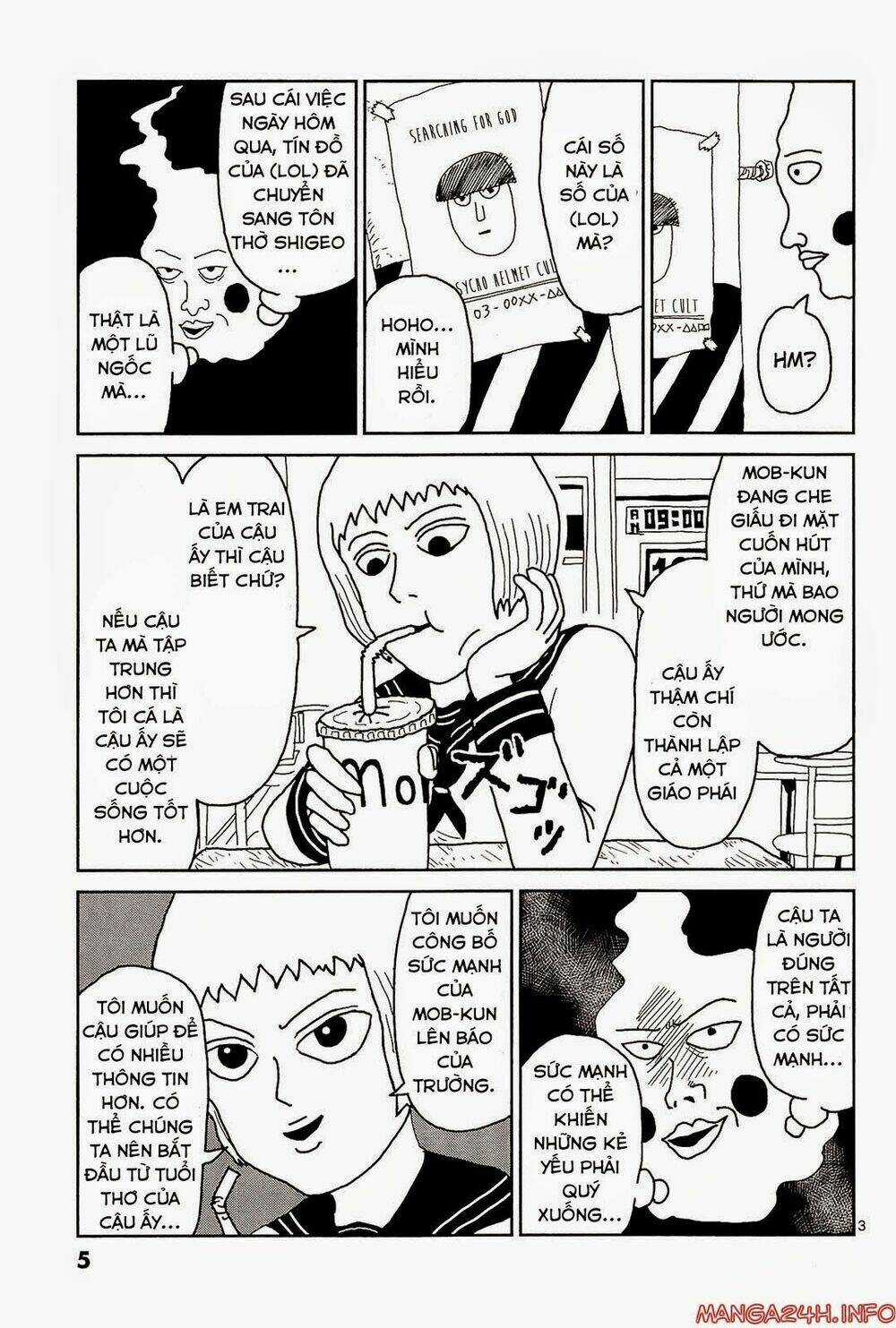 Mob Psycho 100 Chapter 10 trang 10