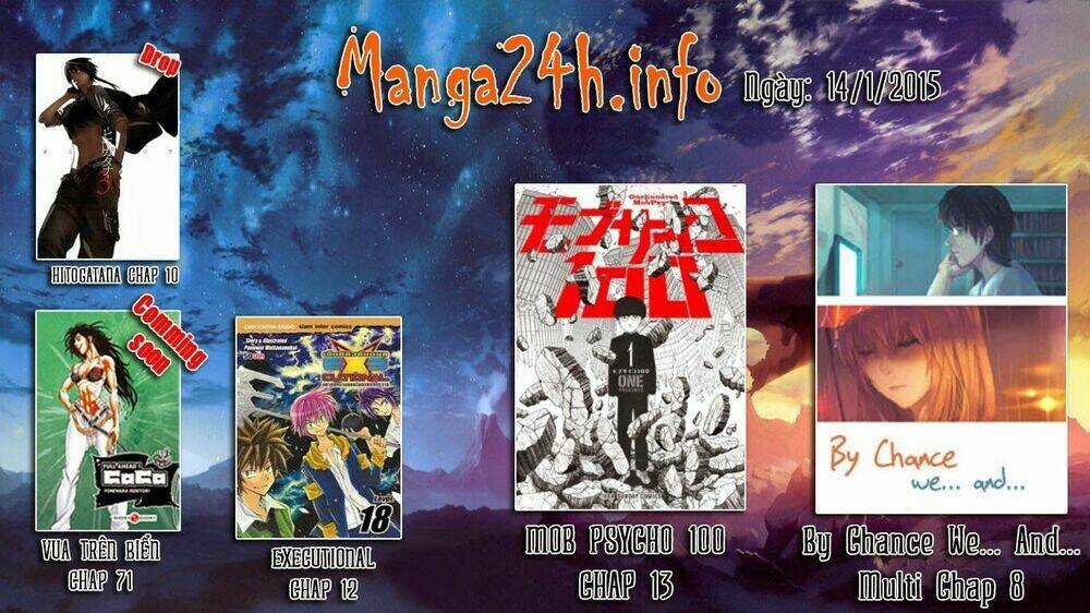 Mob Psycho 100 Chapter 13 trang 1