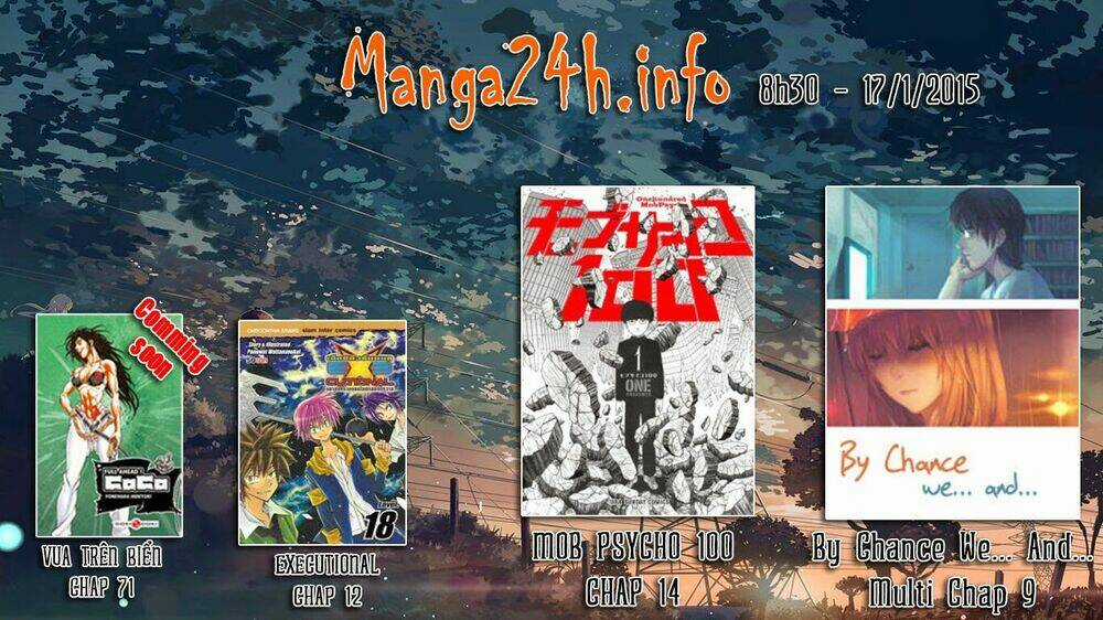 Mob Psycho 100 Chapter 14 trang 1
