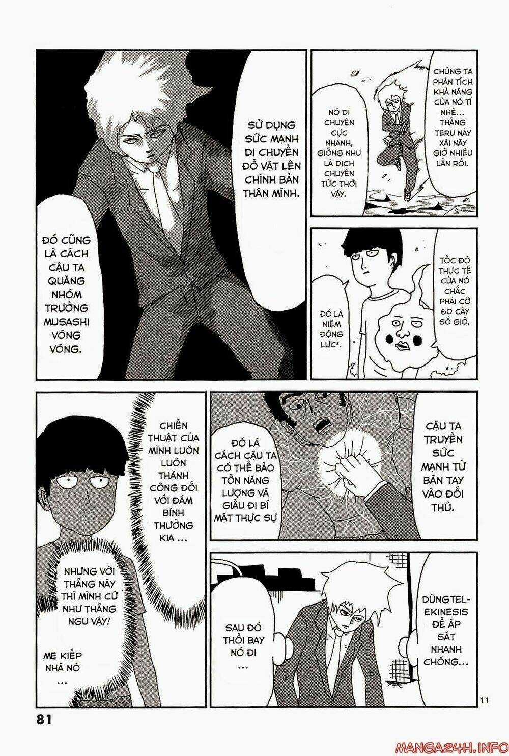 Mob Psycho 100 Chapter 14 trang 12