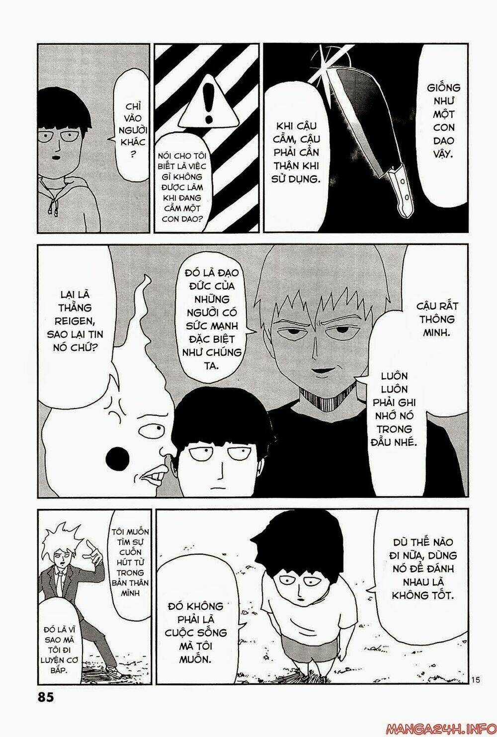 Mob Psycho 100 Chapter 14 trang 16