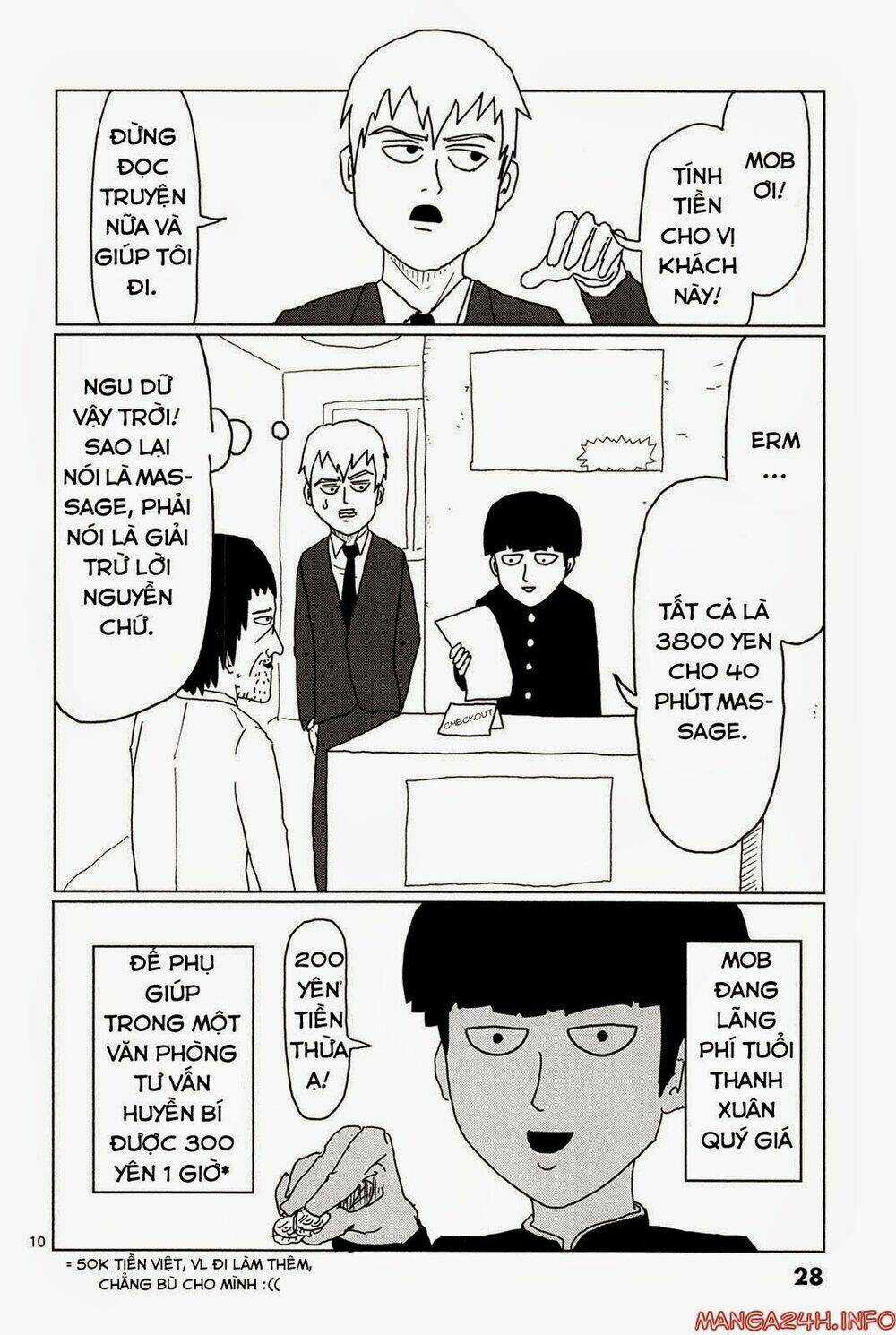 Mob Psycho 100 Chapter 2 trang 11