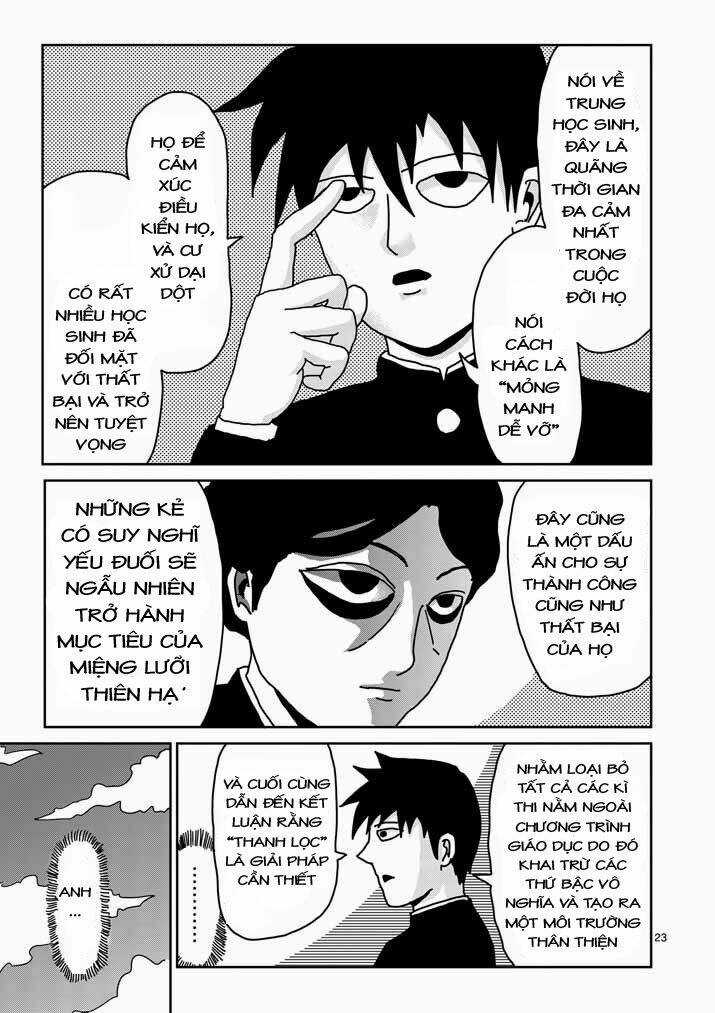 Mob Psycho 100 Chapter 20 trang 22