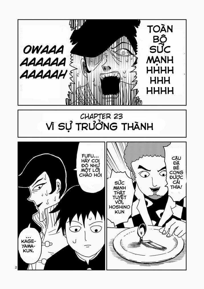 Mob Psycho 100 Chapter 23 trang 1