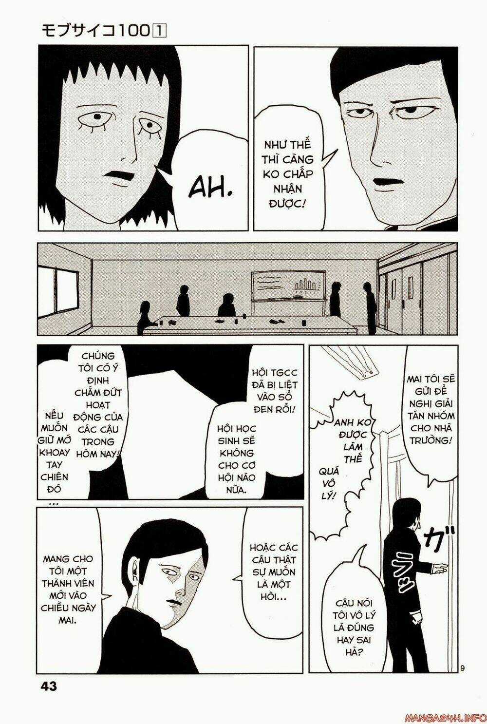 Mob Psycho 100 Chapter 3 trang 10
