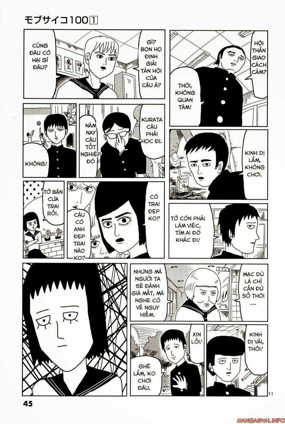 Mob Psycho 100 Chapter 3 trang 12
