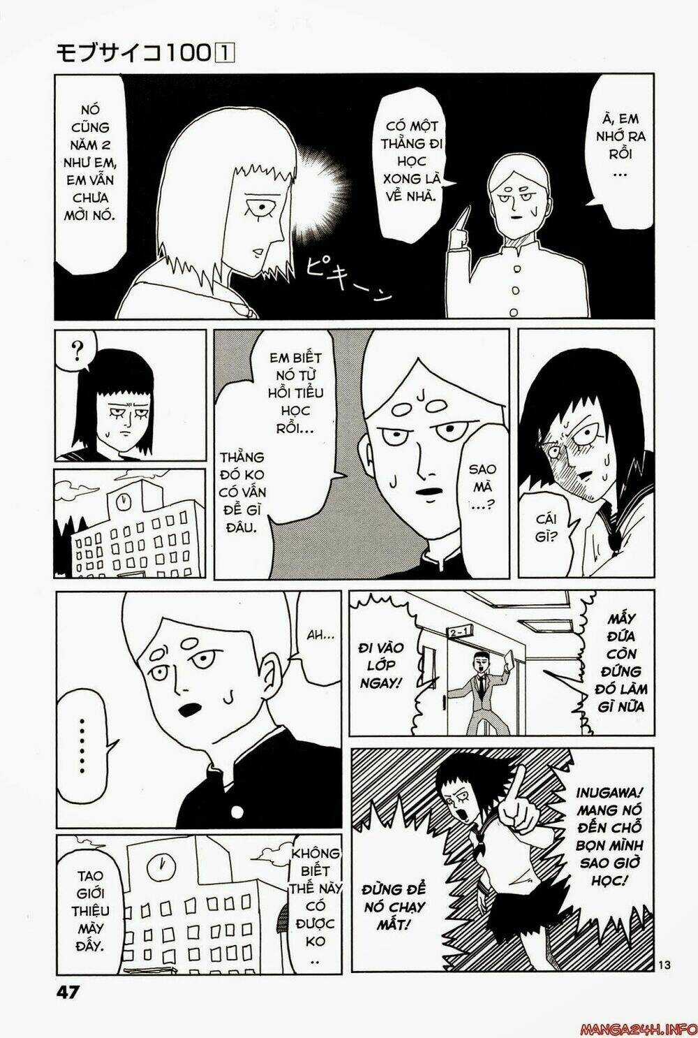 Mob Psycho 100 Chapter 3 trang 14